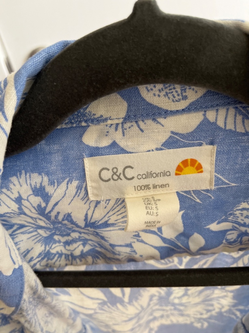 Linen Floral Jacket - Picture 6 of 6